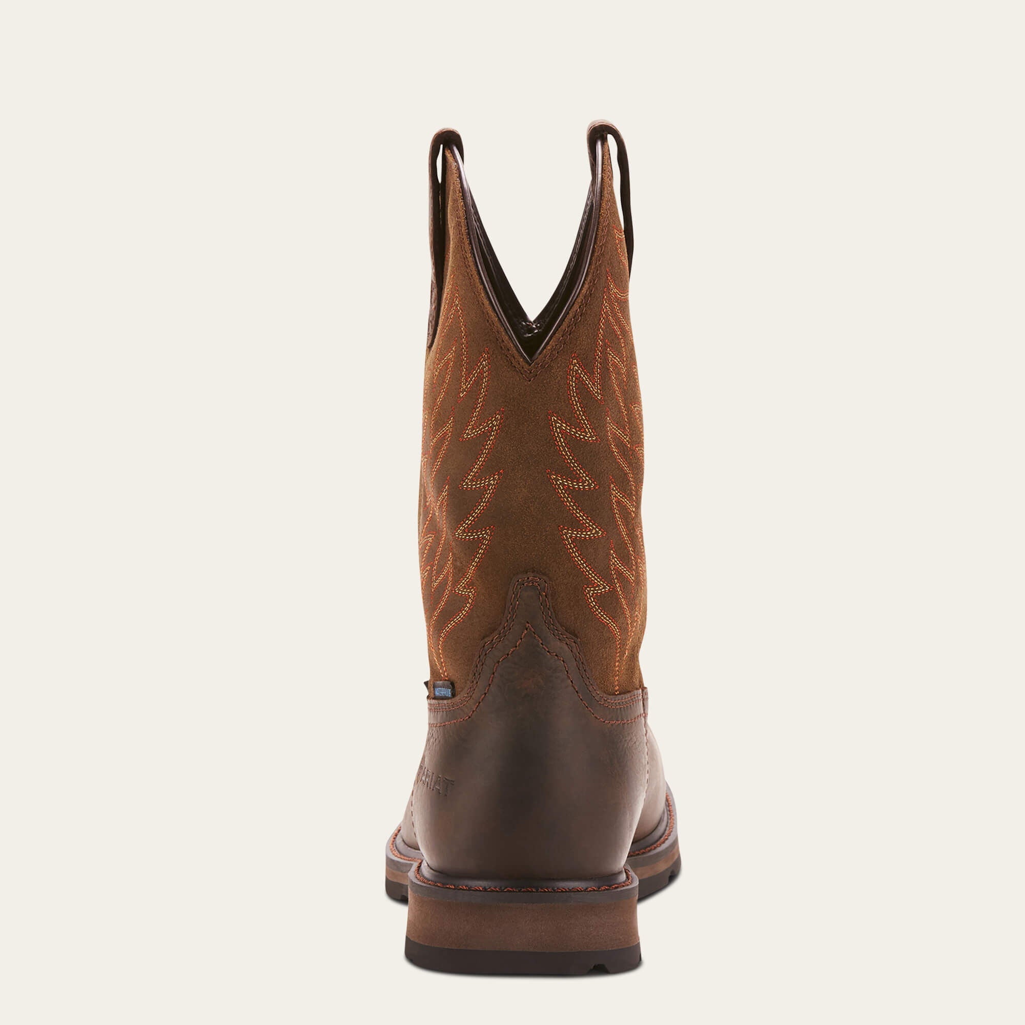 Men Groundbreaker Wide Square Toe Waterproof Steel Toe Work Boot | Ariat