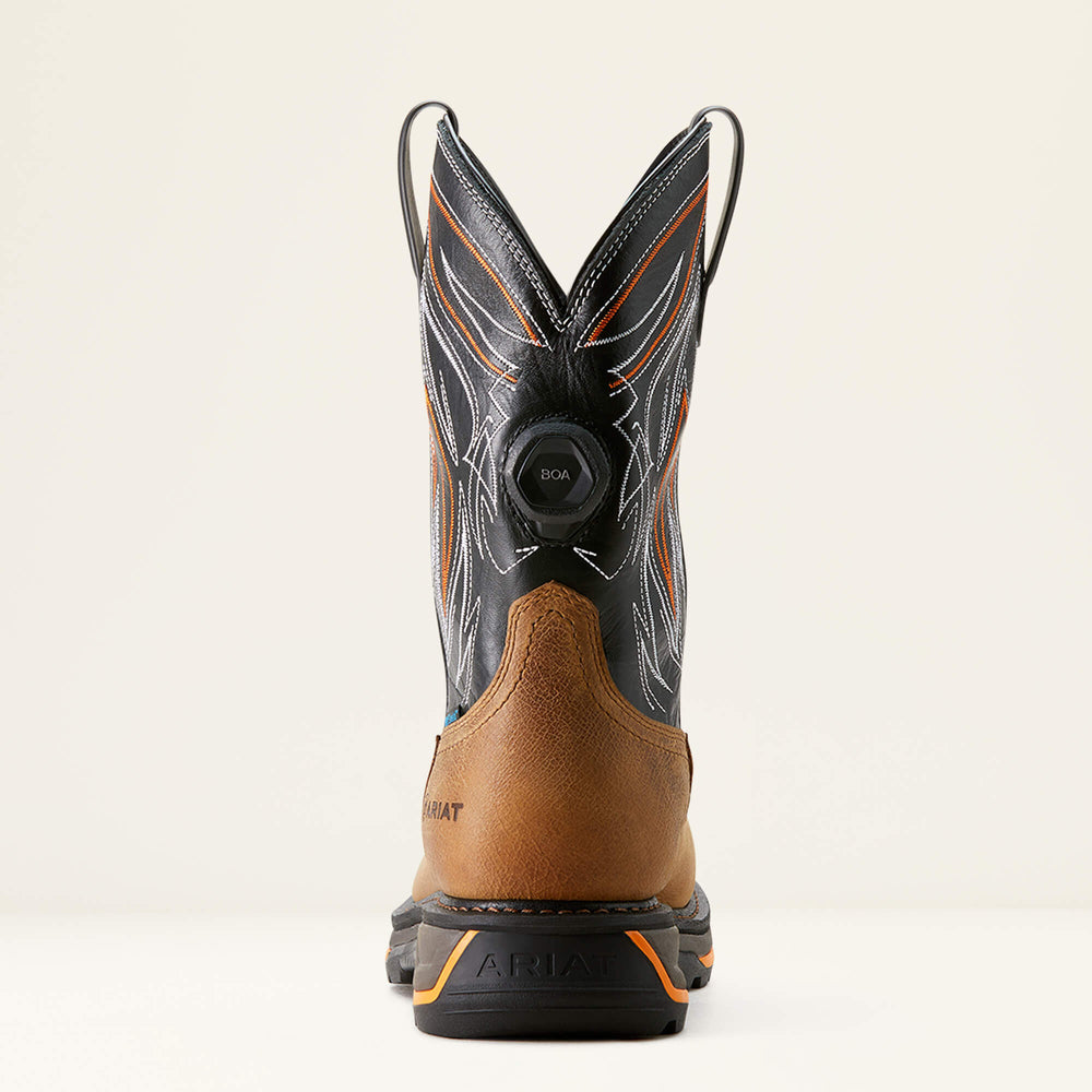 Men Big Rig BOA Waterproof Composite Toe Work Boot | Ariat on sale