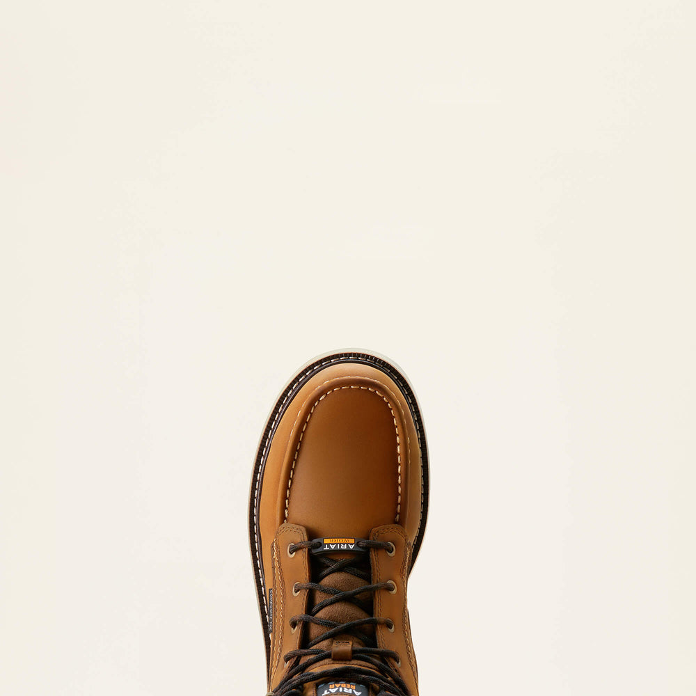 Men Rebar Wedge Moc Toe 6" Waterproof Composite Toe Work Boot | Ariat near me