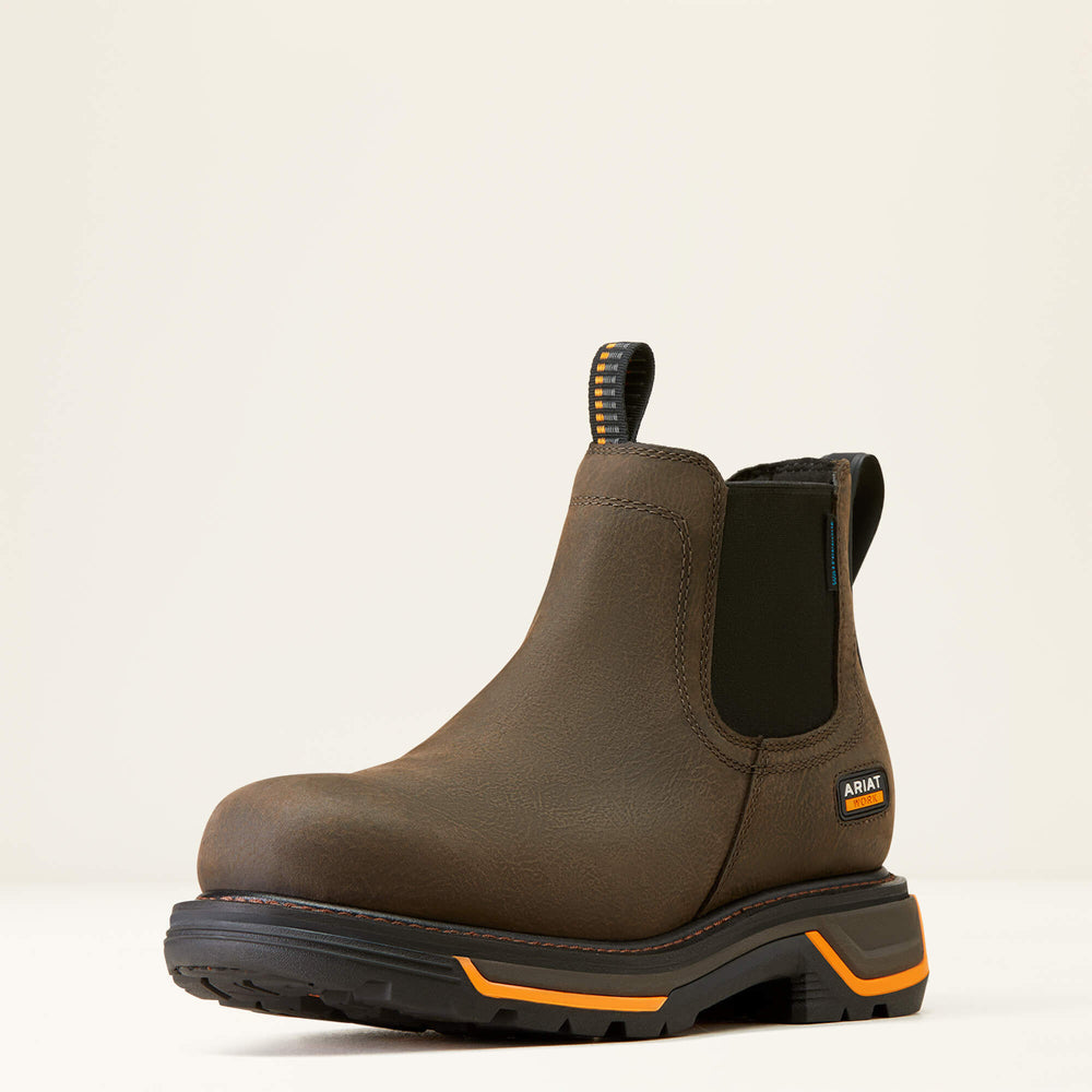 Men Big Rig Chelsea Waterproof Work Boot | Ariat Online