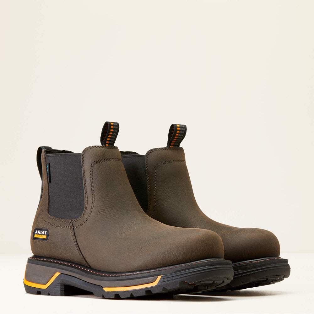 Men Big Rig Chelsea Waterproof Work Boot | Ariat Online