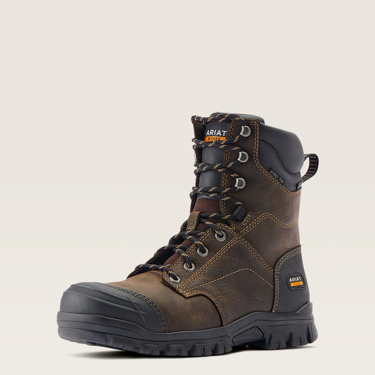 Men Treadfast 8" Waterproof Steel Toe Work Boot | Ariat for sale