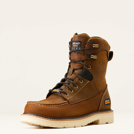 Men Rebar Lift 8" Waterproof Work Boot | Ariat
