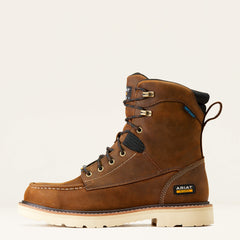 Men Rebar Lift 8" Waterproof Work Boot | Ariat