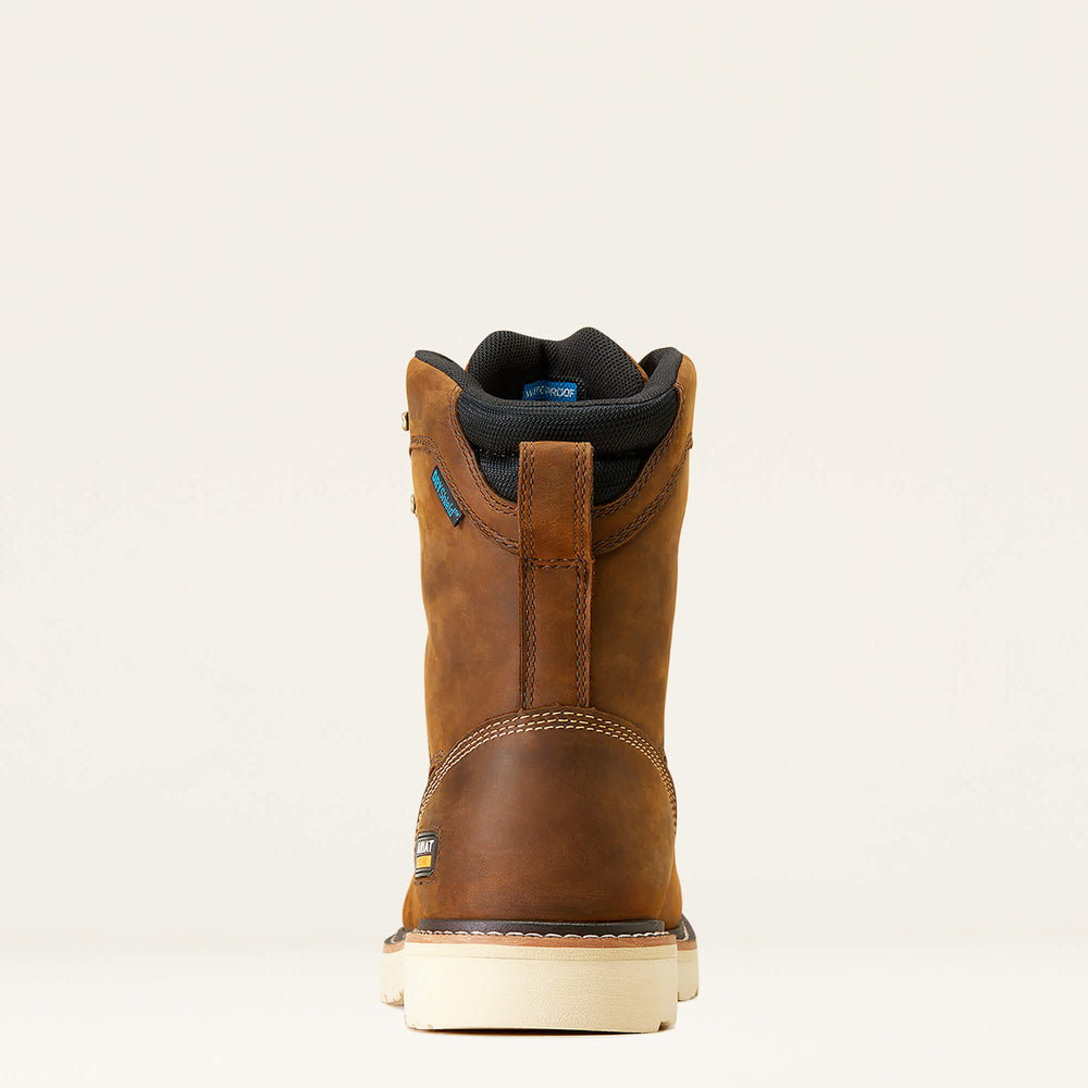 Men Rebar Lift 8" Waterproof Work Boot | Ariat