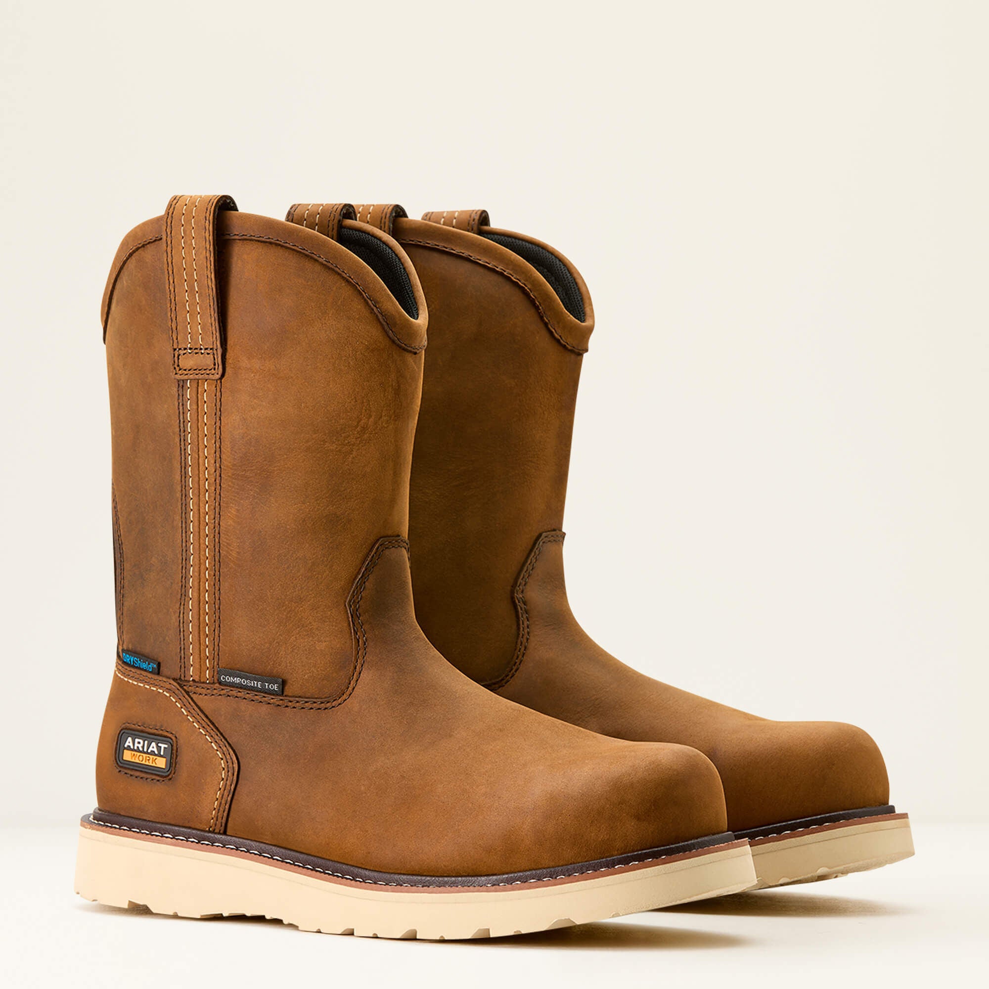 Men Rebar Wedge Pull-On Waterproof Composite Toe Work Boot | Ariat Outlet