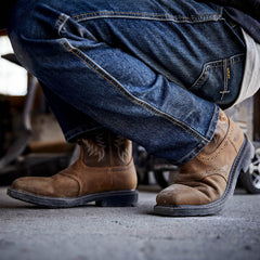 Men Sierra Wide Square Toe Steel Toe Work Boot | Ariat on sale