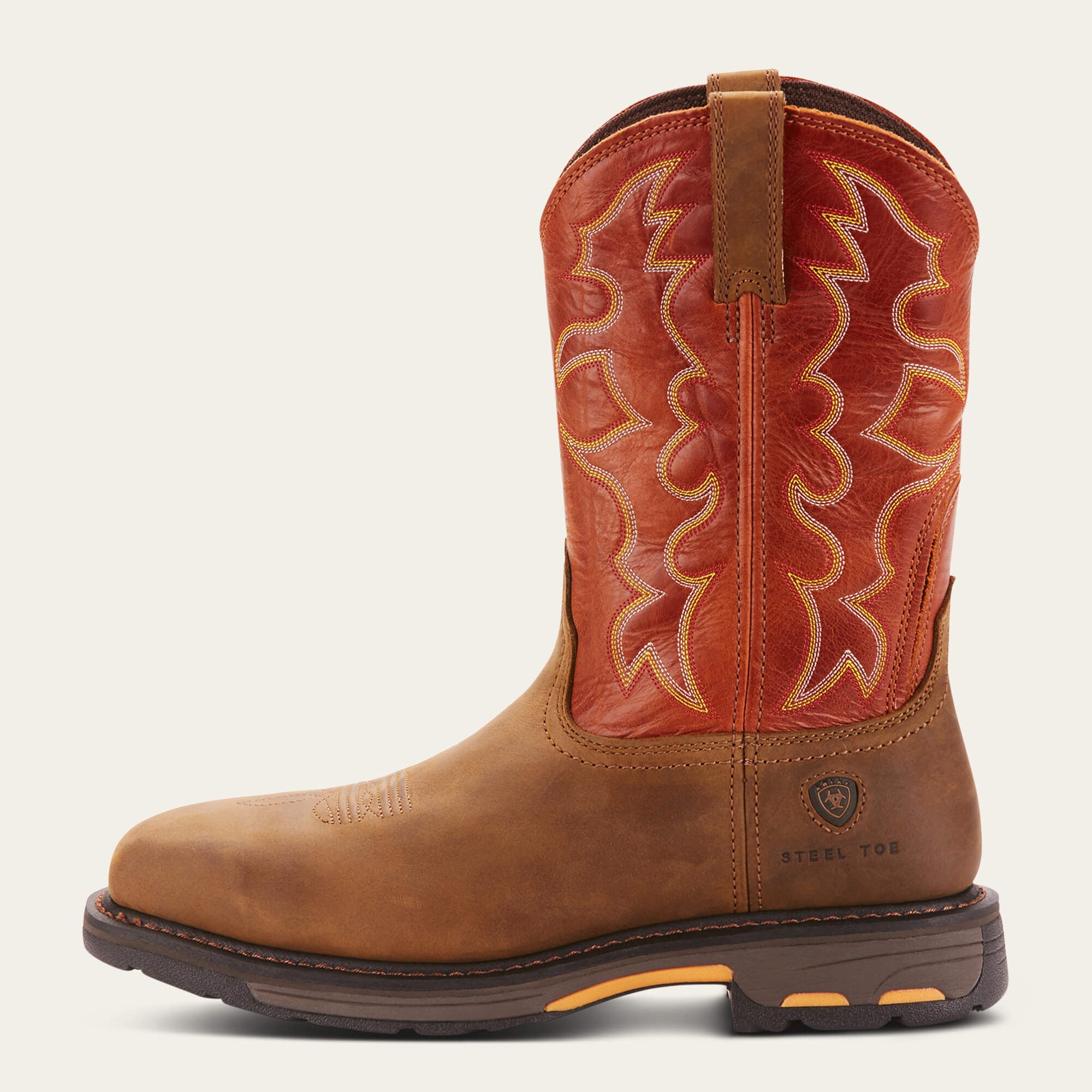 Men WorkHog Wide Square Toe Steel Toe Work Boot | Ariat for sale