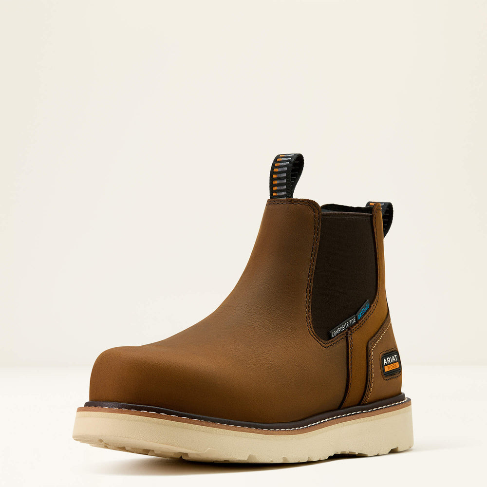 Men Rebar Wedge Chelsea Waterproof Composite Toe Work Boot | Ariat Outlet
