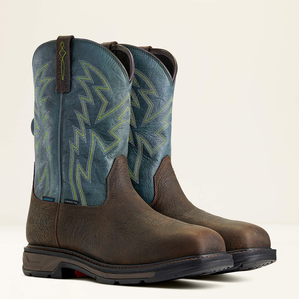 Men WorkHog XT BOA Waterproof Carbon Toe Work Boot | Ariat on sale
