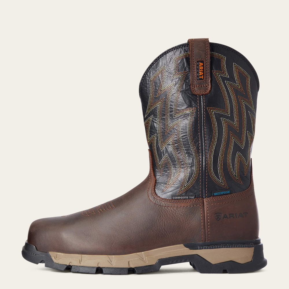 Men Rebar Flex Western Waterproof Composite Toe Work Boot | Ariat near me