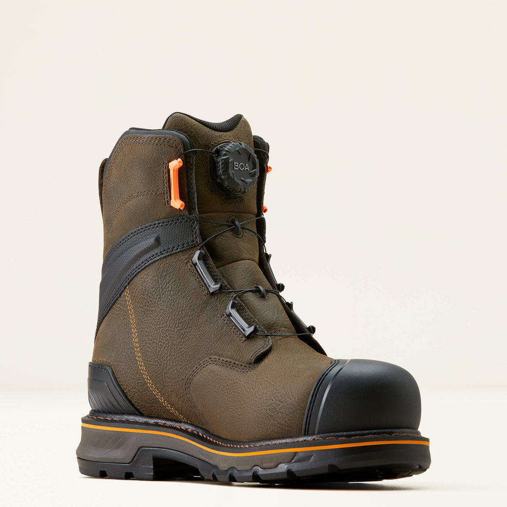 Men Stump Jumper 8" BOA Waterproof Composite Toe Work Boot | Ariat on sale