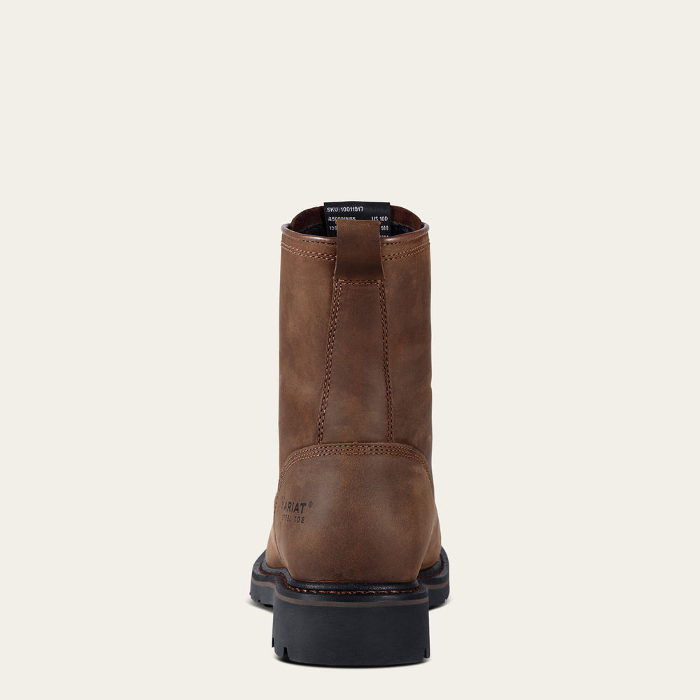Men Cascade 8" Wide Square Toe Work Boot | Ariat for sale
