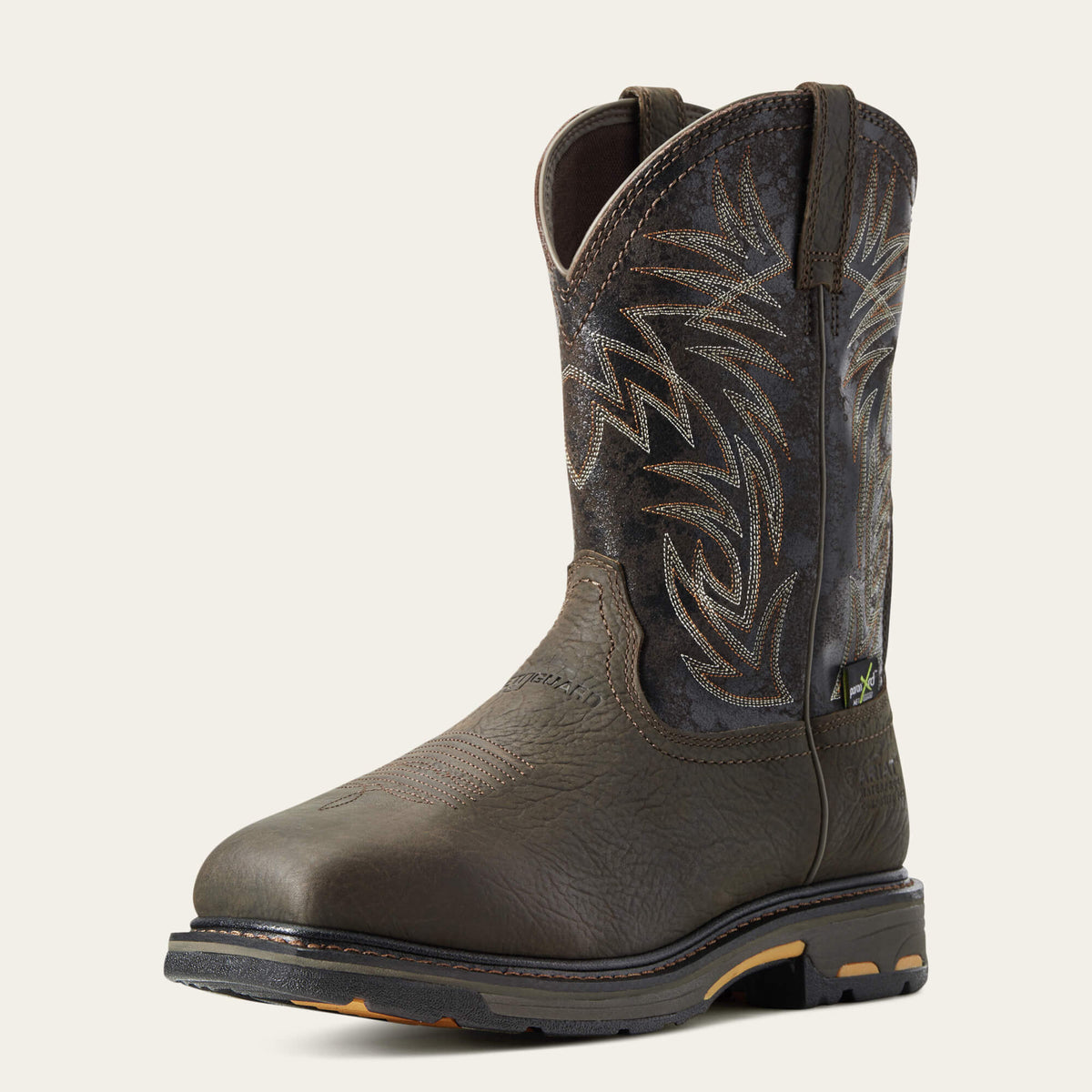 Men WorkHog Wide Square Toe MetGuard Waterproof Composite Toe Work Boot | Ariat