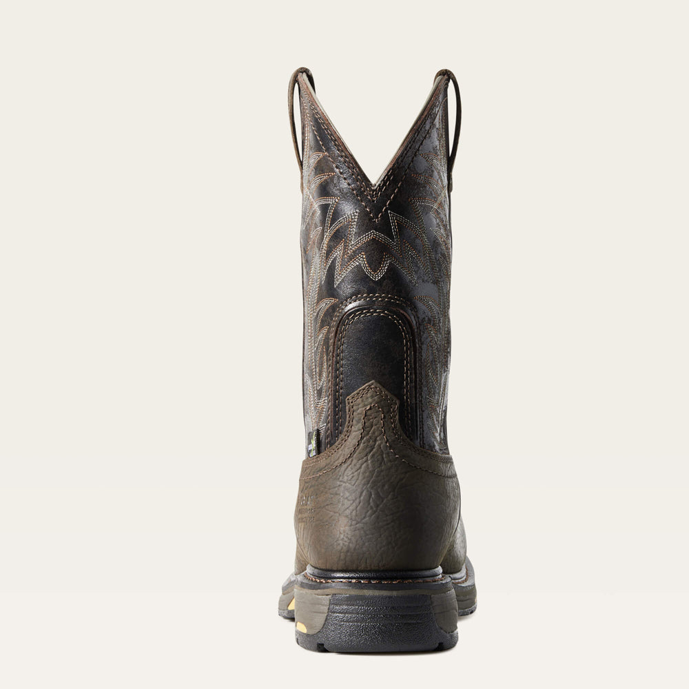 Men WorkHog Wide Square Toe MetGuard Waterproof Composite Toe Work Boot | Ariat