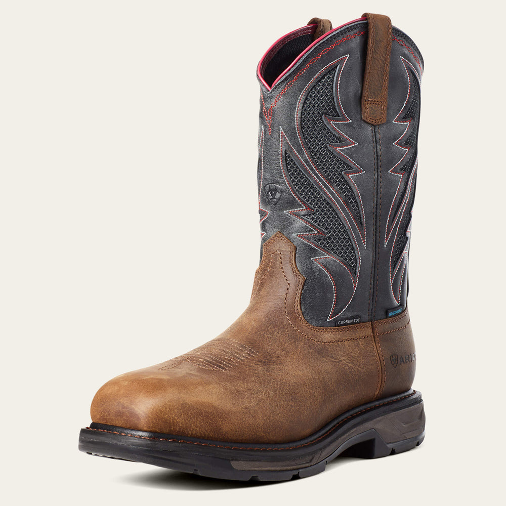 Men WorkHog XT VentTEK Waterproof Carbon Toe Work Boot | Ariat us