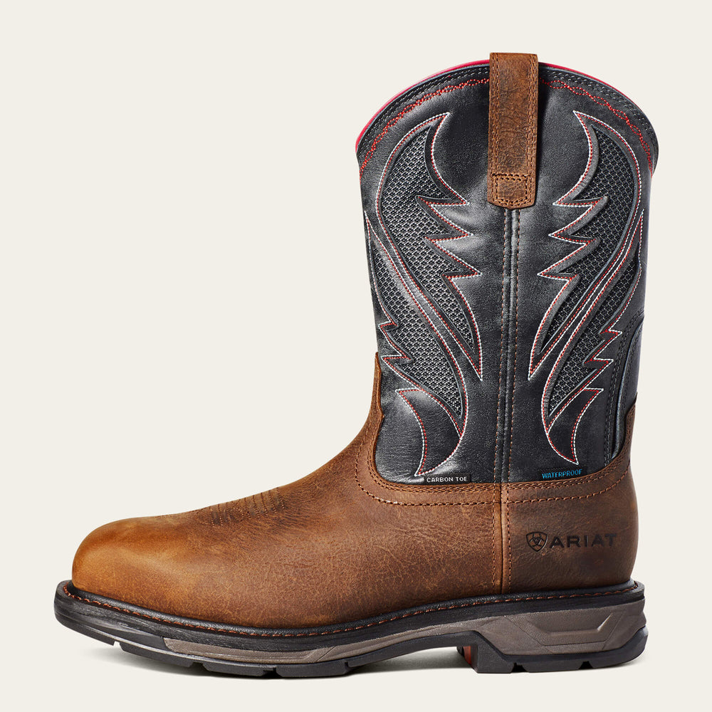 Men WorkHog XT VentTEK Waterproof Carbon Toe Work Boot | Ariat us