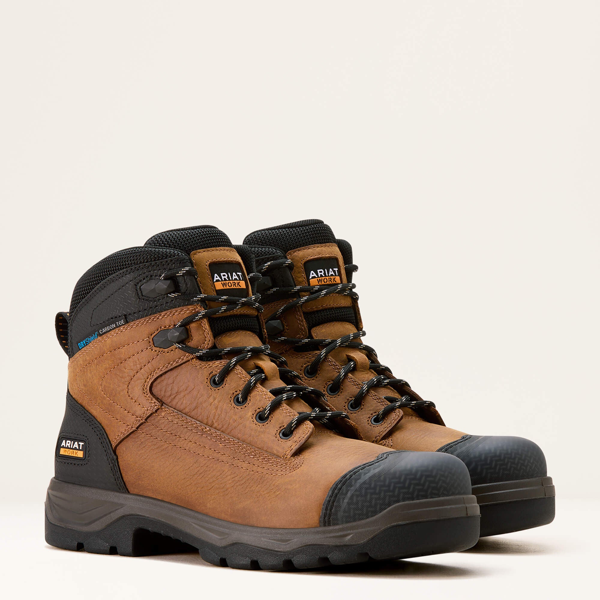 Men Turbo Duratread XTR 6" Waterproof Carbon Toe Work Boot | Ariat