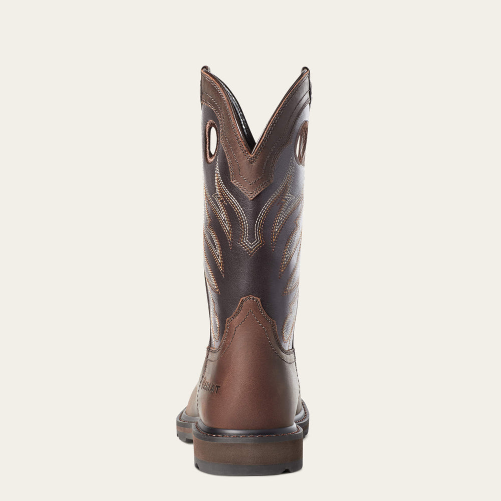 Men Groundwork Wide Square Toe Steel Toe Work Boot | Ariat us
