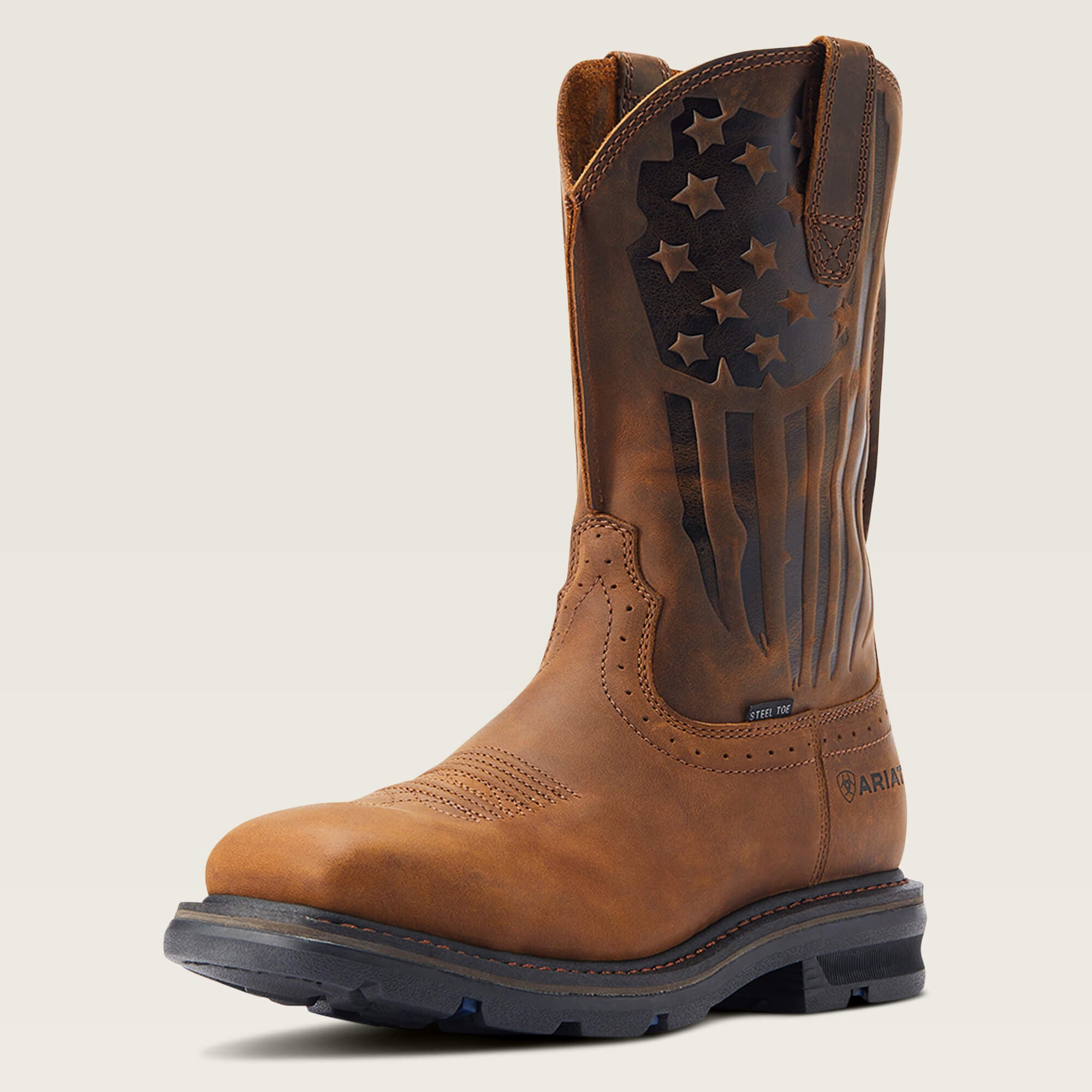 Men Sierra Shock Shield Patriot Steel Toe Work Boot | Ariat near me
