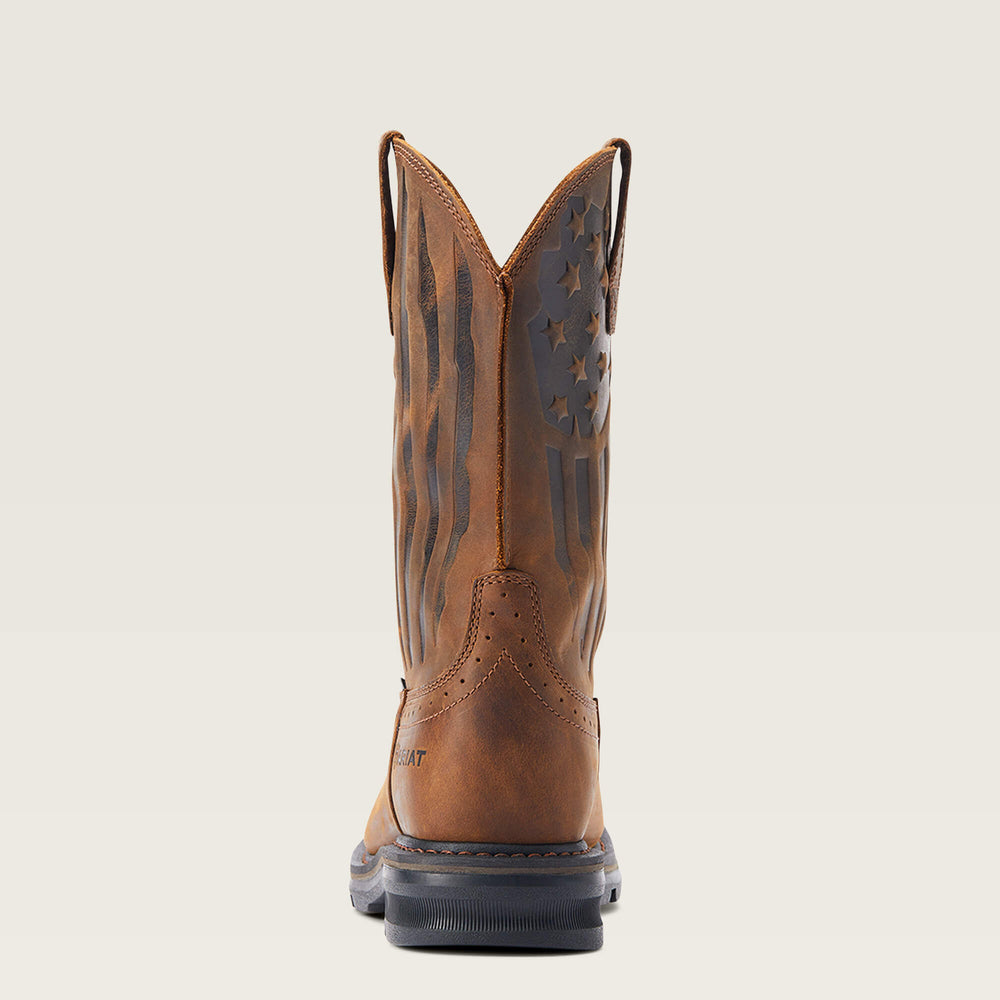 Men Sierra Shock Shield Patriot Steel Toe Work Boot | Ariat near me