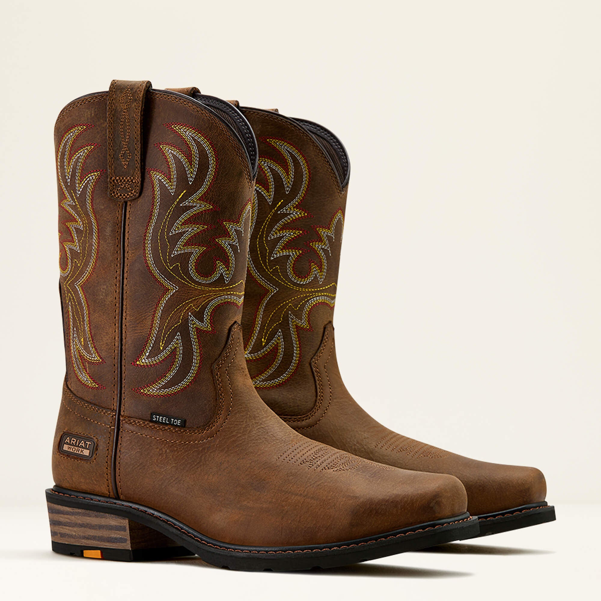 Men Ironside Square Toe Steel Toe Work Boot | Ariat Outlet