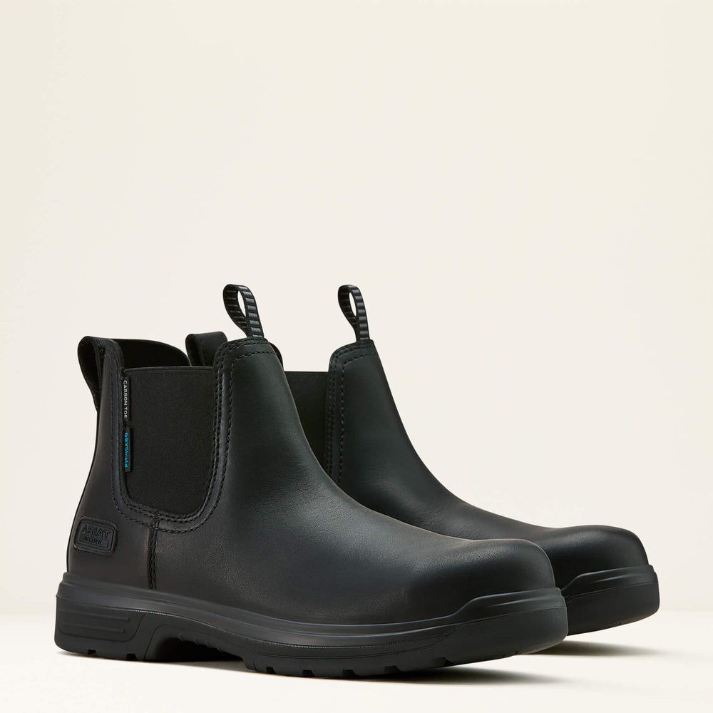 Men Turbo Chelsea CSA Waterproof Carbon Toe Work Boot | Ariat Discount