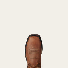 Men Groundbreaker Wide Square Toe MetGuard MetGuard Steel Toe Work Boot | Ariat us