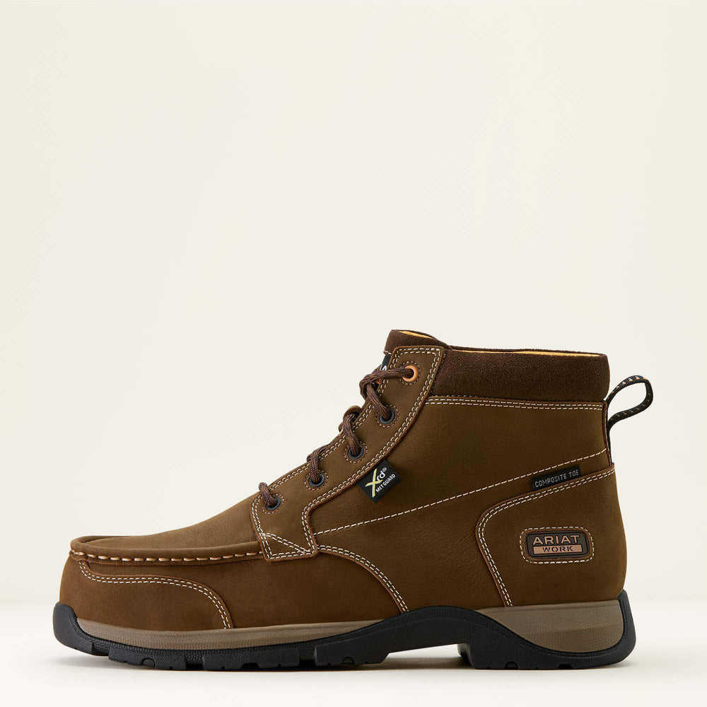 Men Edge Chukka 6" Metguard Composite Toe Work Boot | Ariat Online