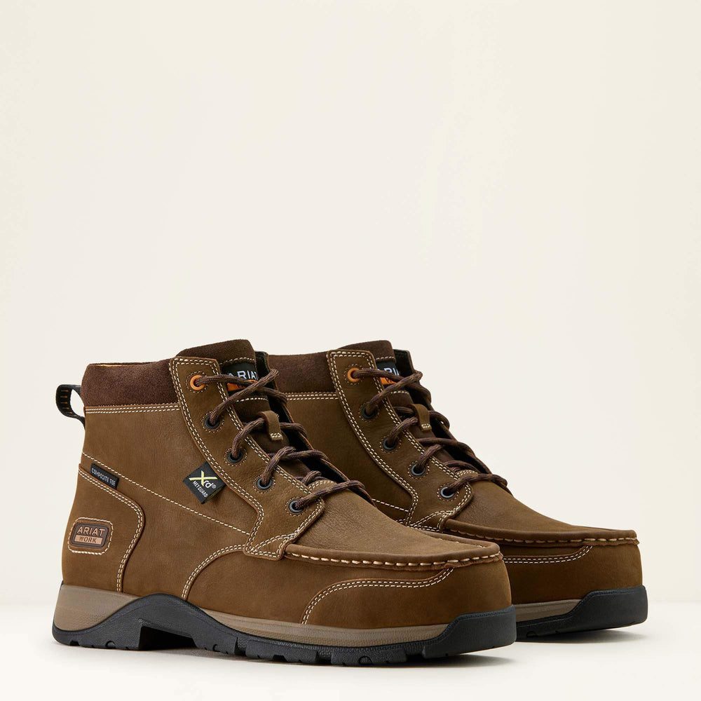 Men Edge Chukka 6" Metguard Composite Toe Work Boot | Ariat Online