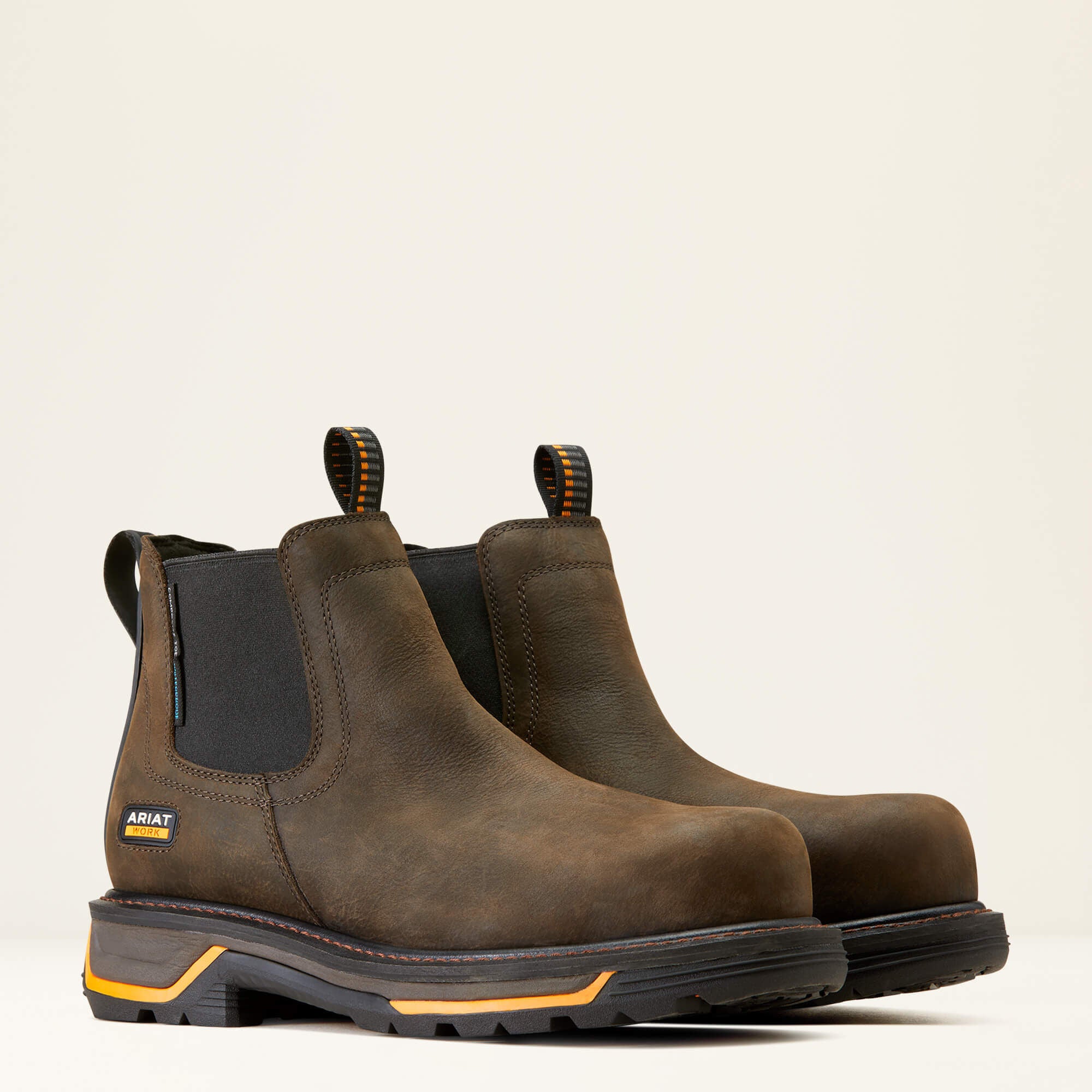 Men Big Rig Chelsea Waterproof Composite Toe Work Boot | Ariat Outlet