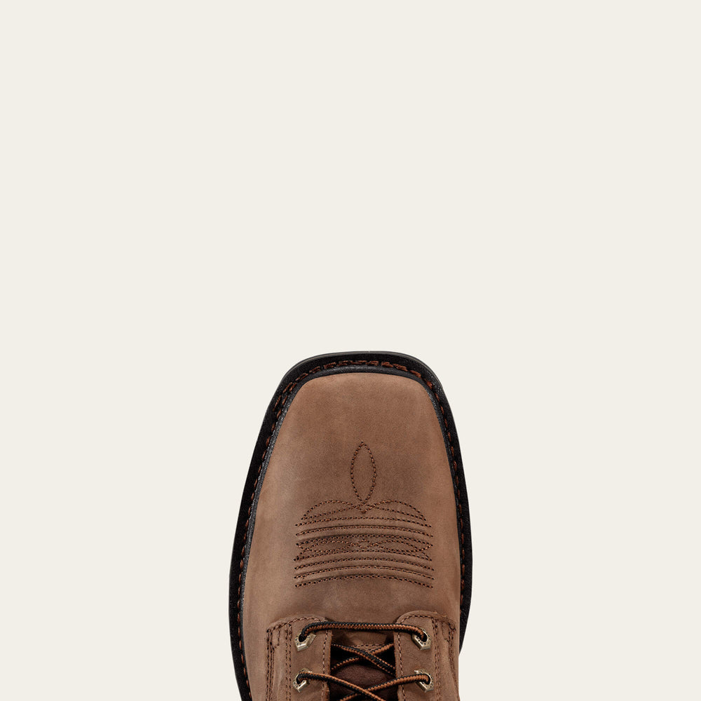 Men Cascade 8" Wide Square Toe Steel Toe Work Boot | Ariat