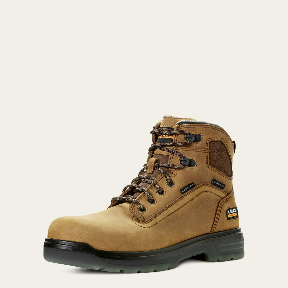 Men Turbo 6" Waterproof Carbon Toe Work Boot | Ariat us