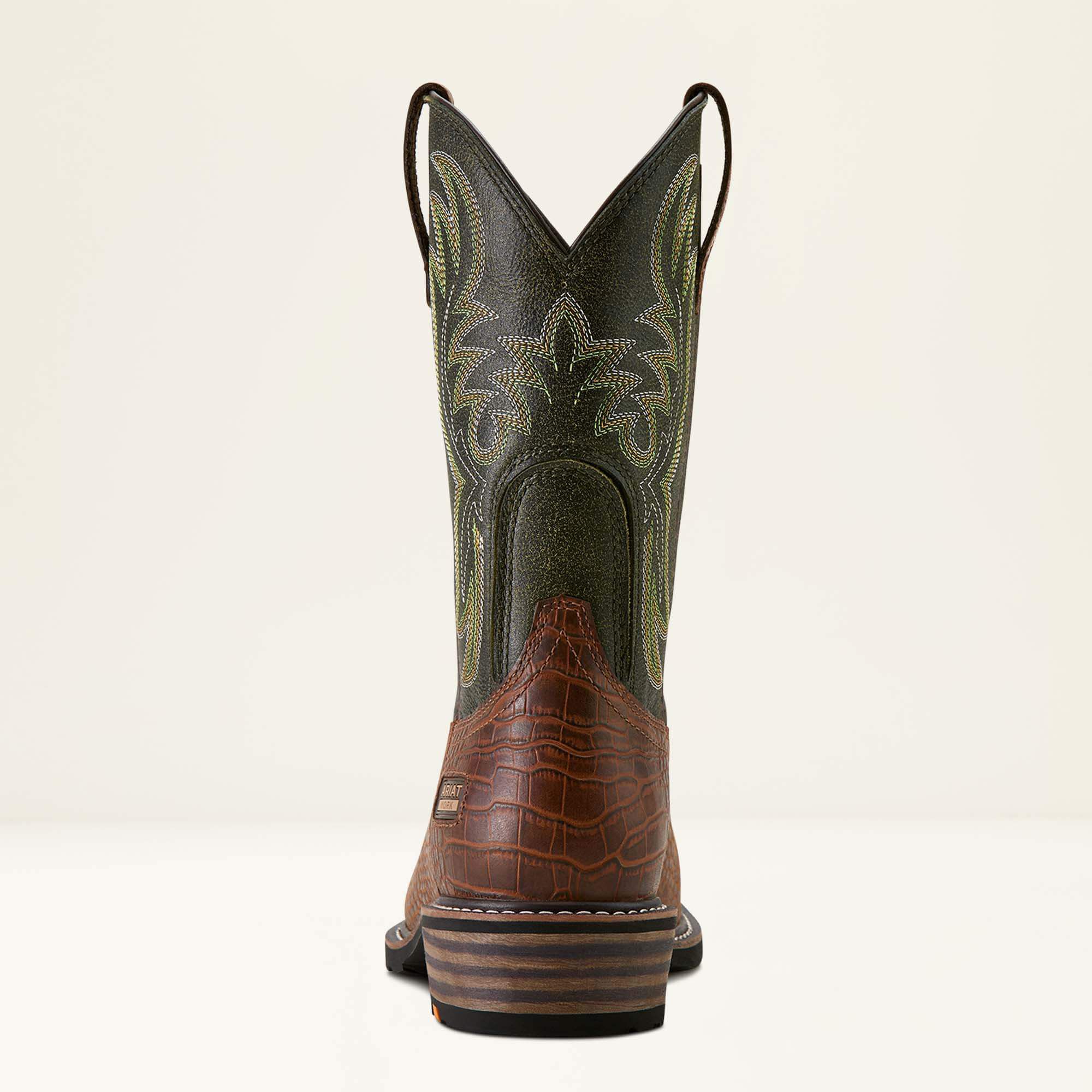 Men Ironside Square Toe Steel Toe Work Boot | Ariat for sale