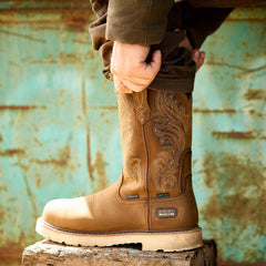 Men Activator Argo Waterproof Round Toe Composite Toe Work Boot | Ariat