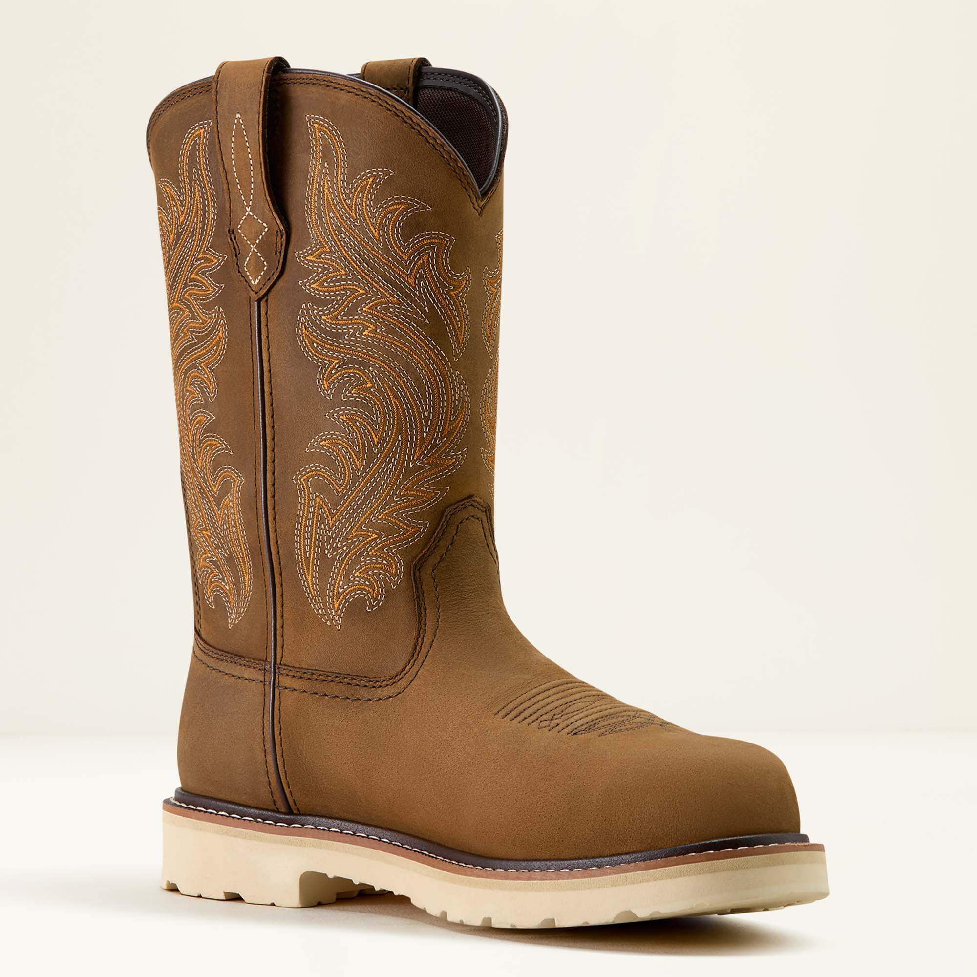 Men Activator Argo Waterproof Round Toe Composite Toe Work Boot | Ariat