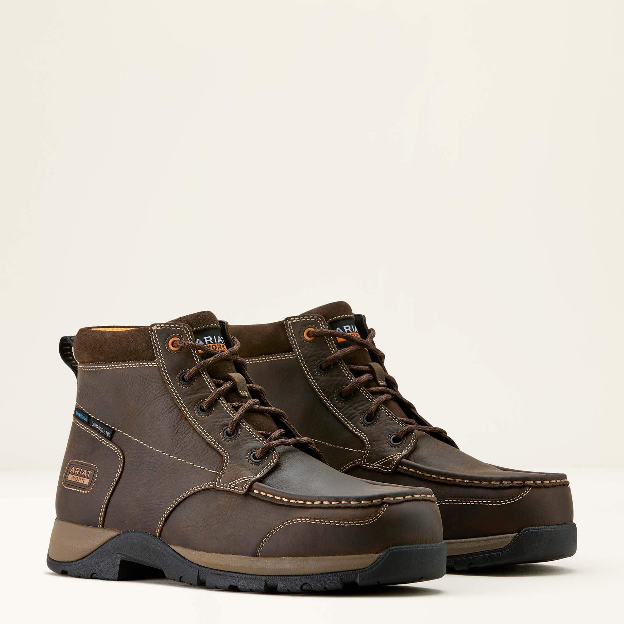 Men Edge Chukka 6" Waterproof Composite Toe Work Boot | Ariat Online