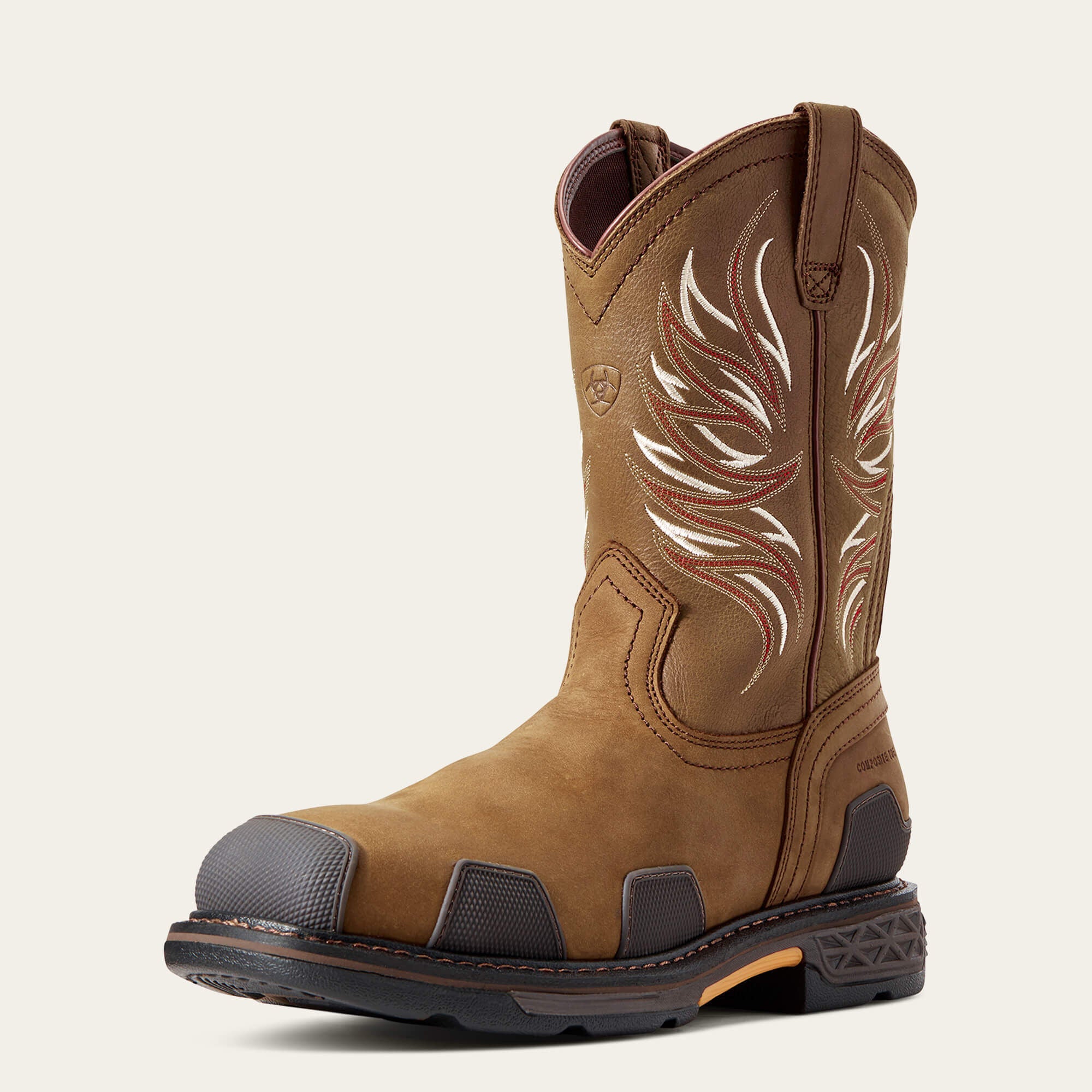 Men OverDrive Wide Square Toe Composite Toe Work Boot | Ariat Discount