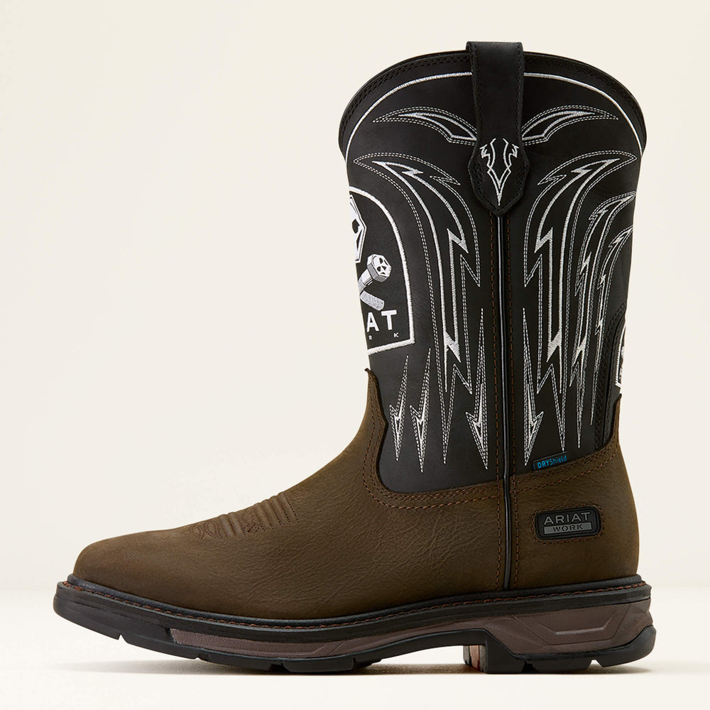 Men WorkHog XT Bolt Skull Waterproof Wide Square Toe Work Boot | Ariat us