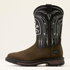 Men WorkHog XT Bolt Skull Waterproof Wide Square Toe Work Boot | Ariat us