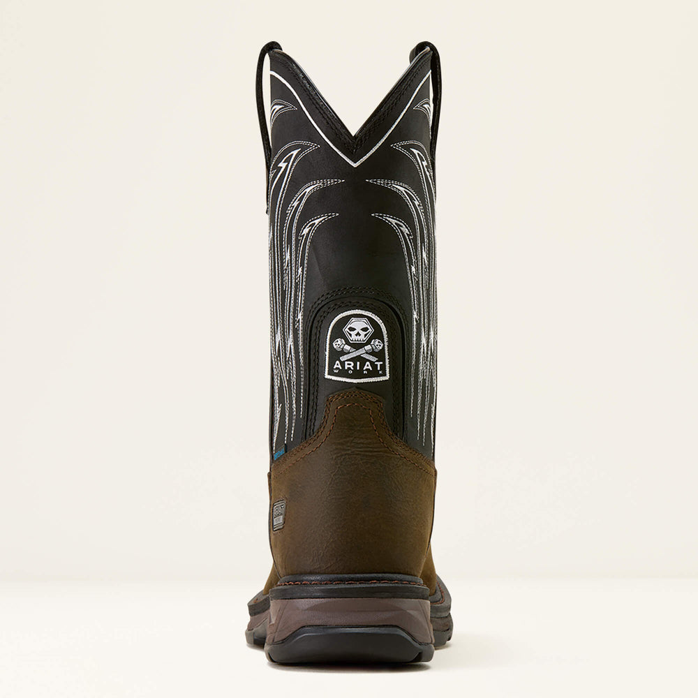 Men WorkHog XT Bolt Skull Waterproof Wide Square Toe Work Boot | Ariat us
