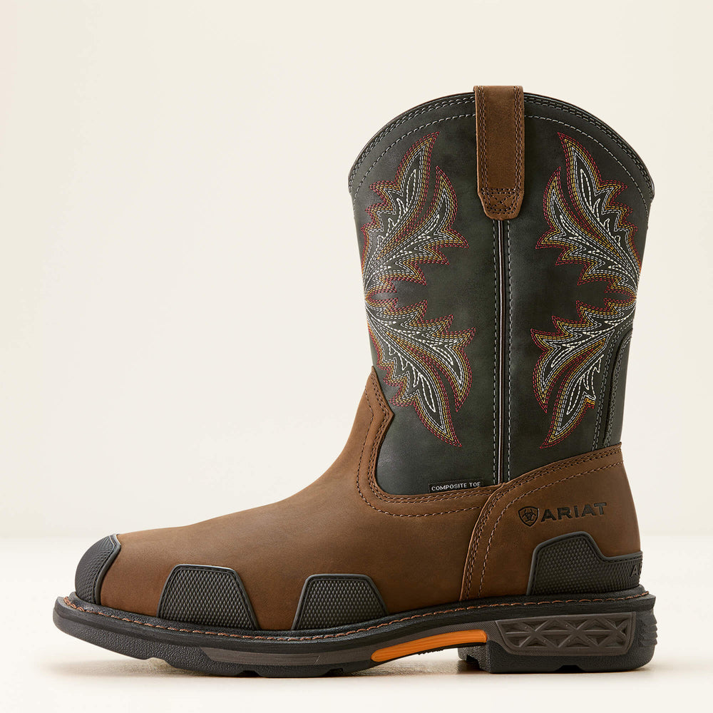 Men OverDrive Wide Square Toe Composite Toe Work Boot | Ariat us