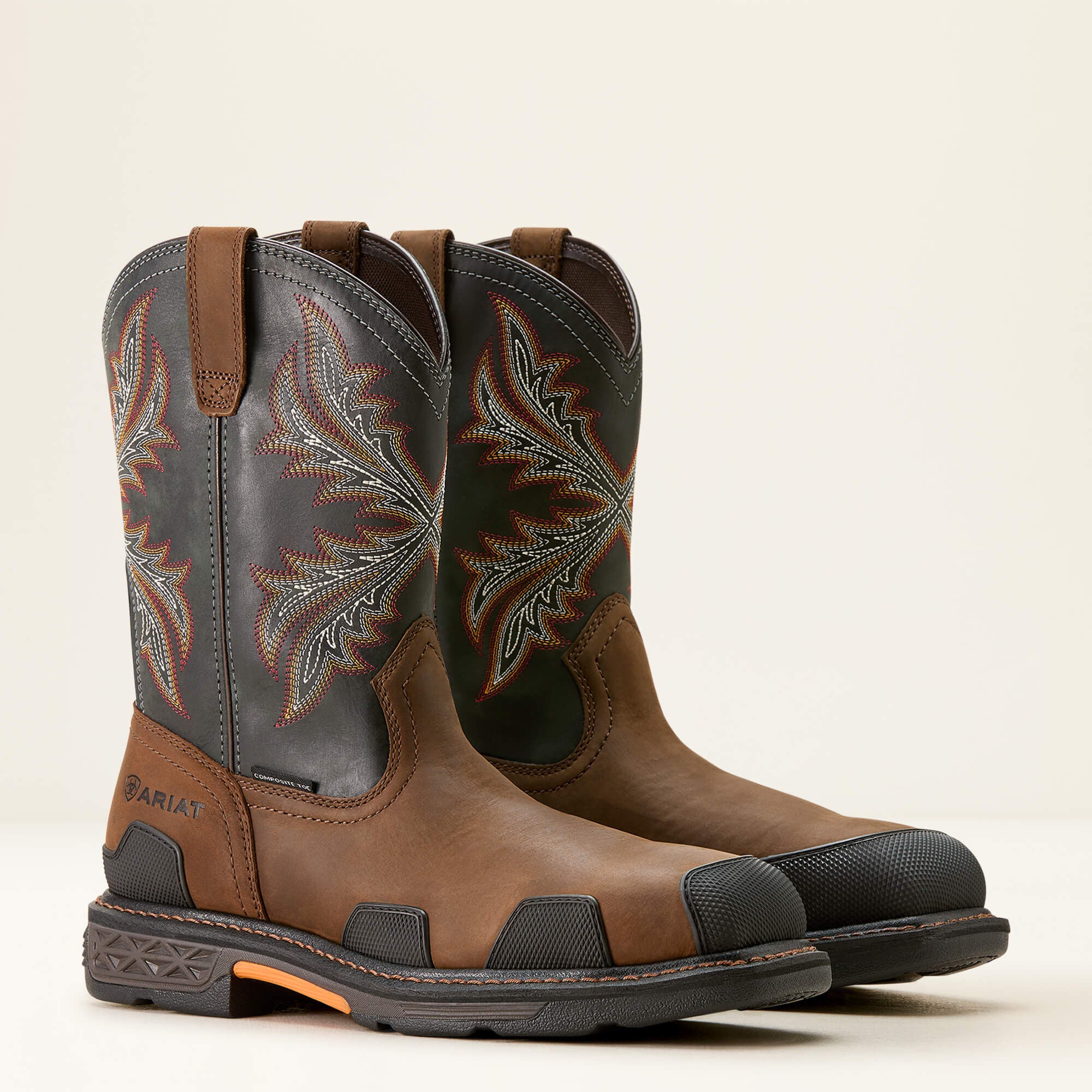 Men OverDrive Wide Square Toe Composite Toe Work Boot | Ariat us