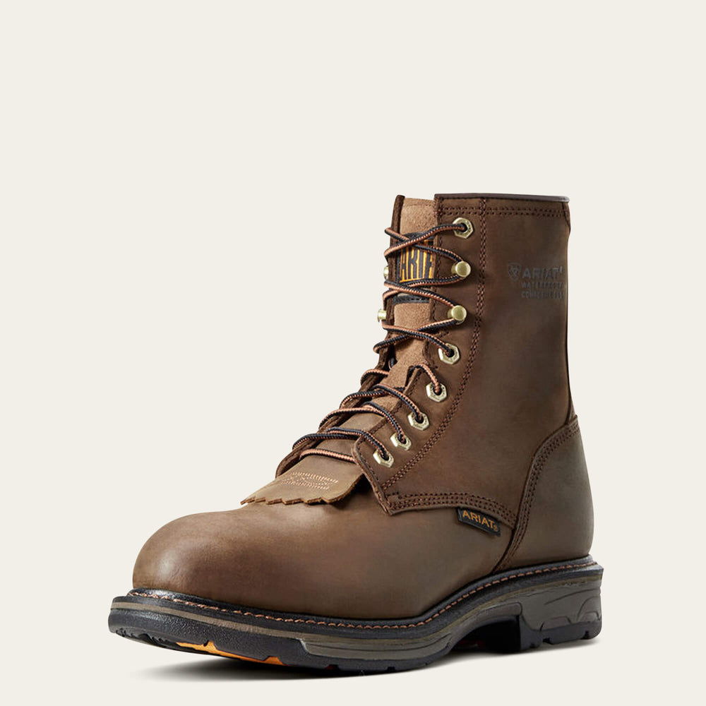 Men WorkHog 8" Waterproof Composite Toe Work Boot | Ariat Online