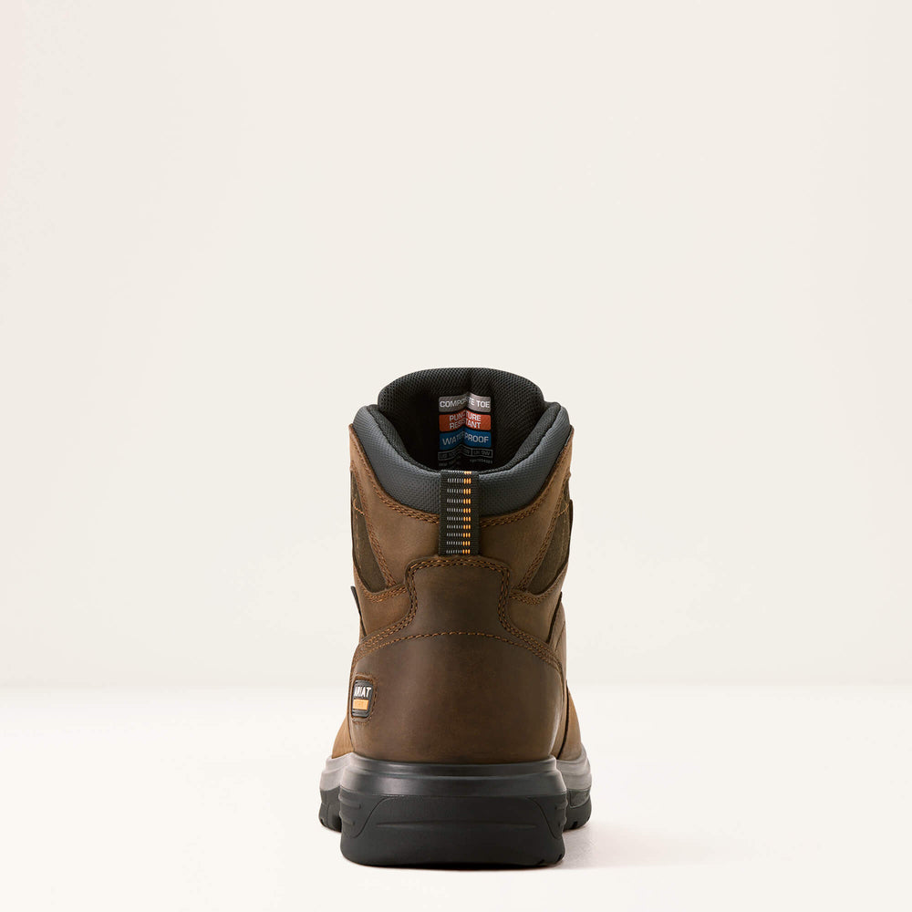 Men Turbo 6" CSA Waterproof Carbon Toe Work Boot | Ariat for sale
