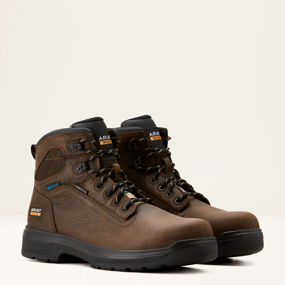 Men Turbo 6" CSA Waterproof Carbon Toe Work Boot | Ariat for sale