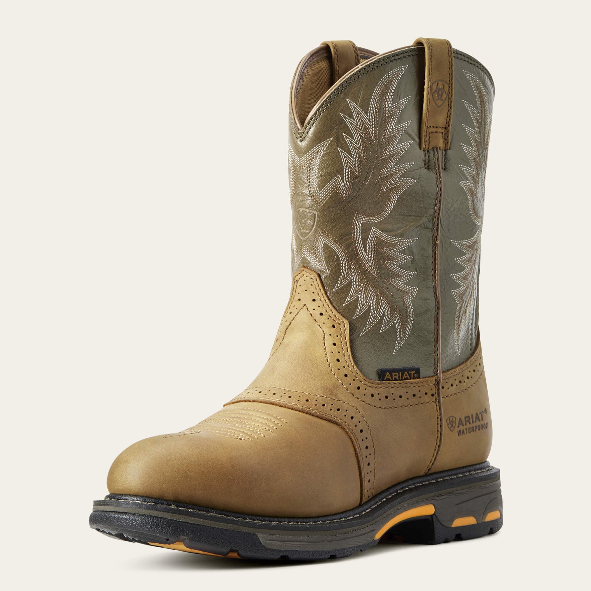 Men WorkHog Waterproof Work Boot | Ariat