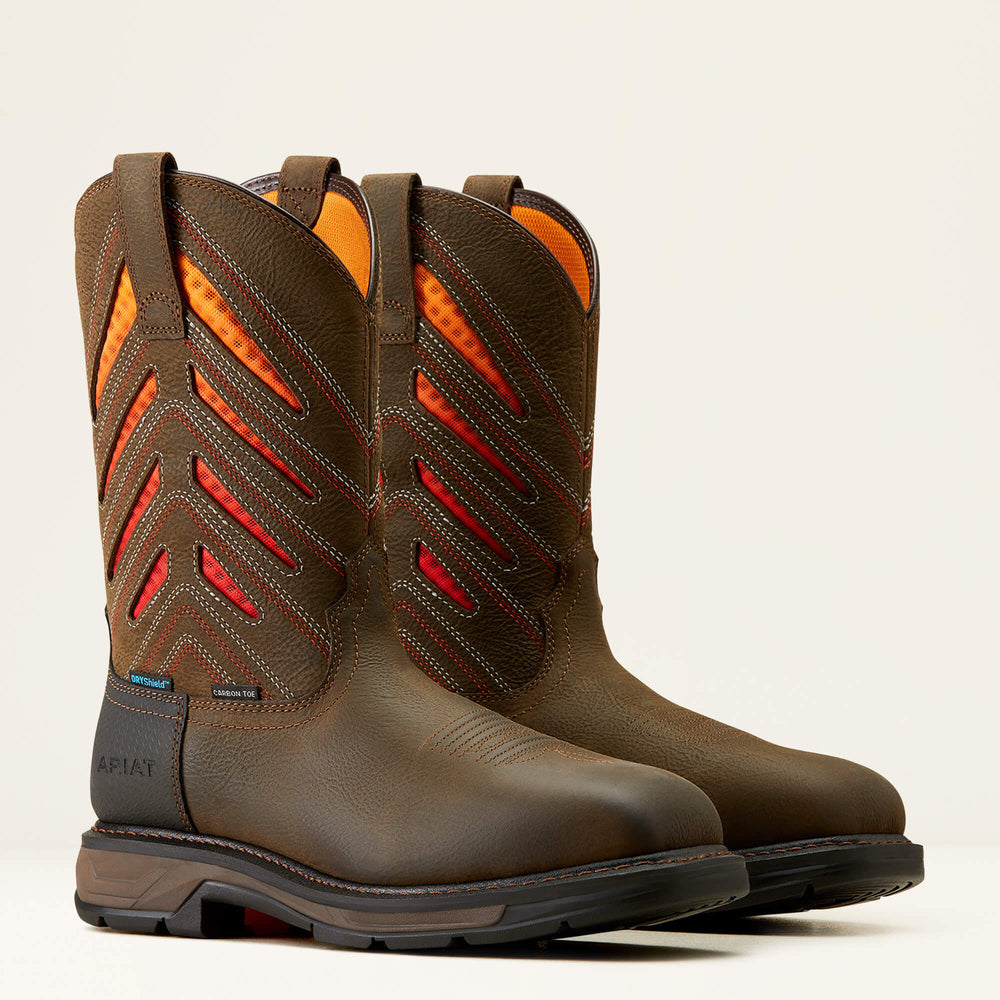 Men WorkHog XT VentTEK Waterproof Carbon Toe Work Boot | Ariat us