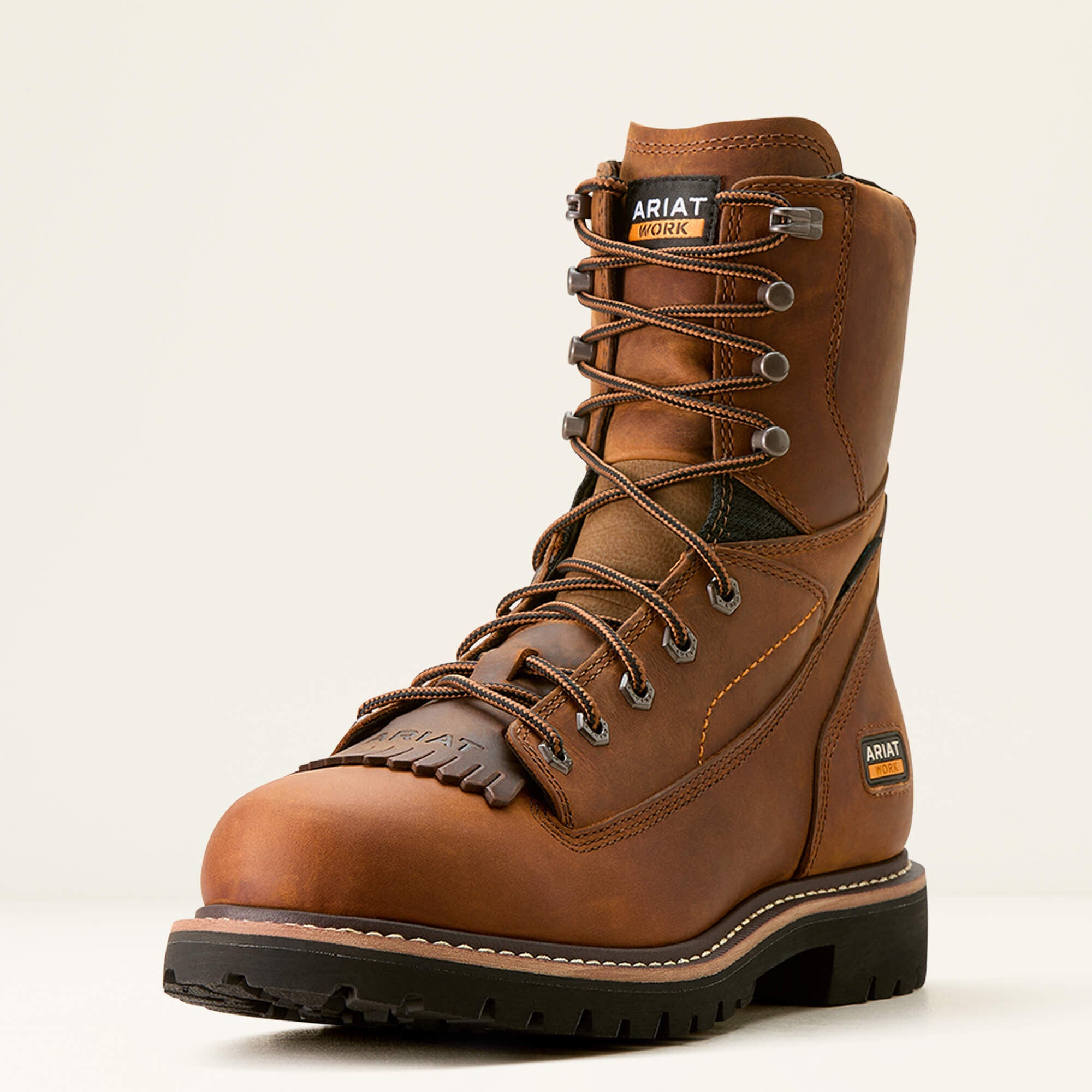 Men Longview Shock Shield 8" Waterproof Work Boot | Ariat on sale