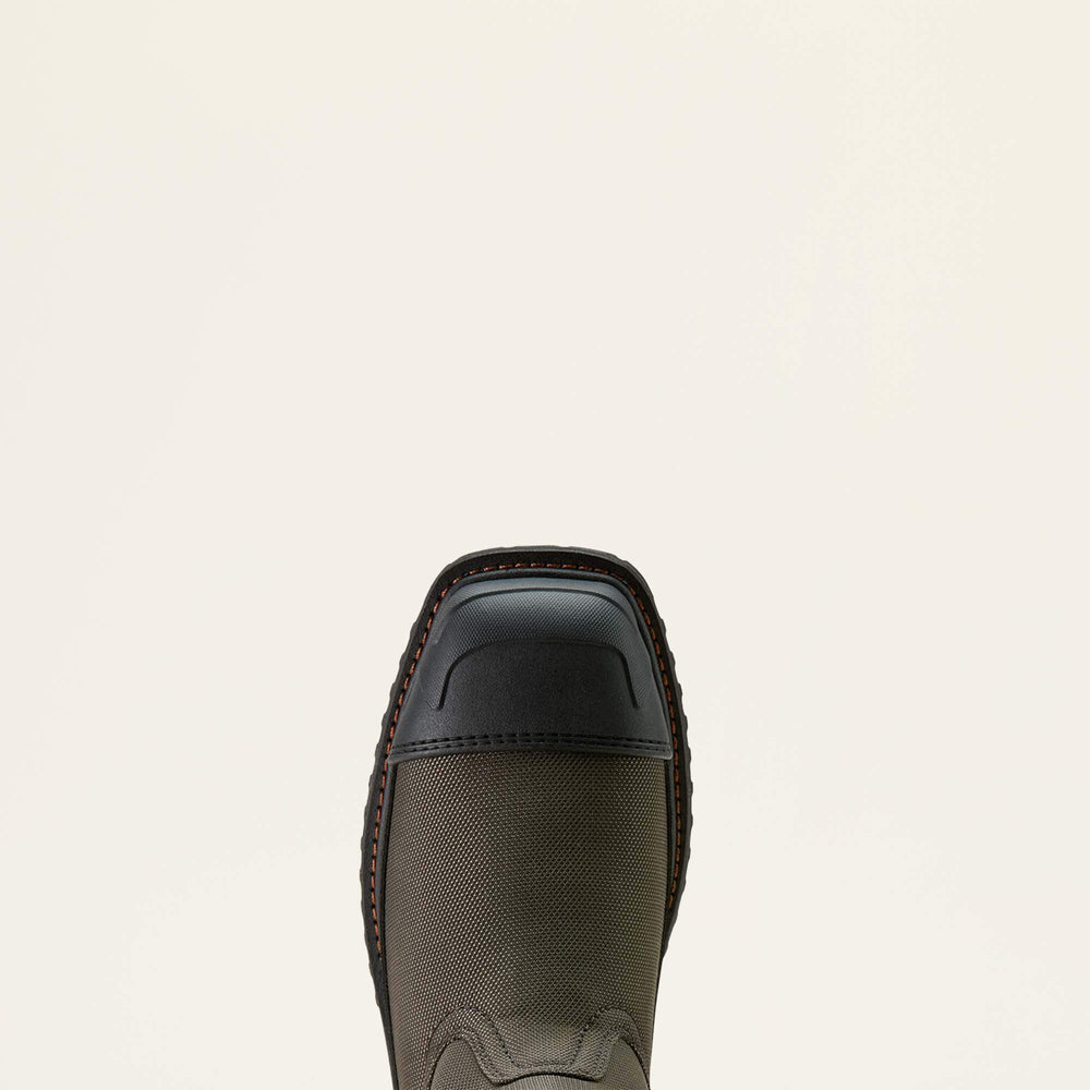 Men RigTEK Wildcat Pull-On CSA Waterproof Wide Square Toe Composite Toe Work Boot | Ariat us
